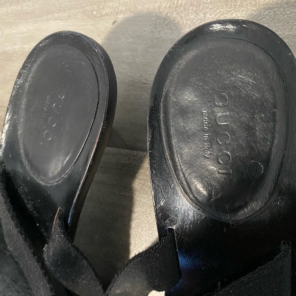 Gucci Black Sandals - Picture 11 of 12
